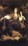 Sir Joshua Reynolds Sarah Siddons as the Traginc Muse china oil painting artist